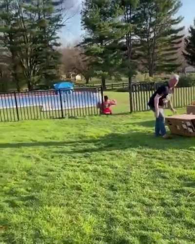 Adults playing. Not how I expected it to go.