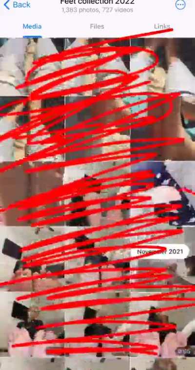 I got every tiktok/insta feet personal videos in here over 2000 hmu Brodie&rsquo;s there all baddies over 18