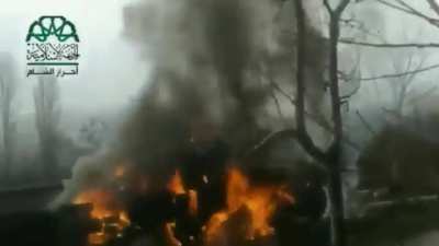 Burning Regime T-72