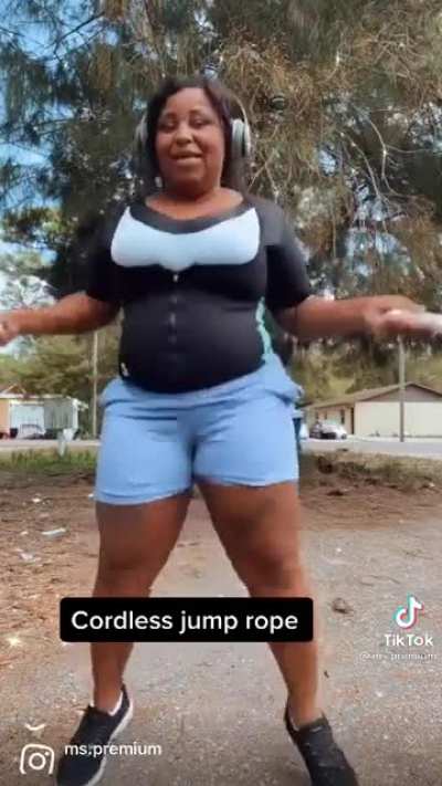 Cordless jump rope