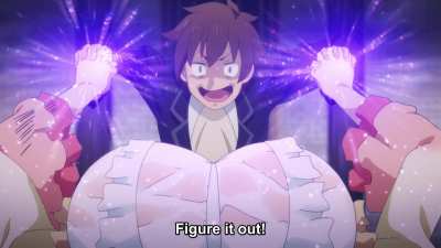Kazuma doesn't fight fair [Kono Subarashii Sekai ni Shukufuku wo! 2]