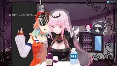 Kusotori and Reaper go full TEETEE while dancing to the ED