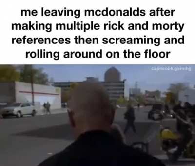Now its total destruction caw caw