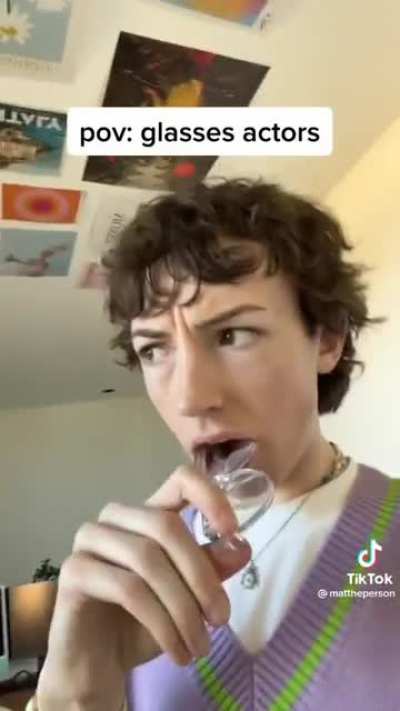 POV: glasses actors