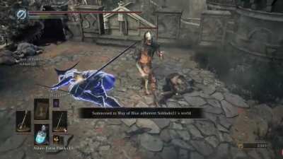 Gotta love those rare instances where you get to be summoned as a blue spirit...