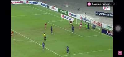 A relook at Indonesia’s very controversial equaliser against Singapore last night.