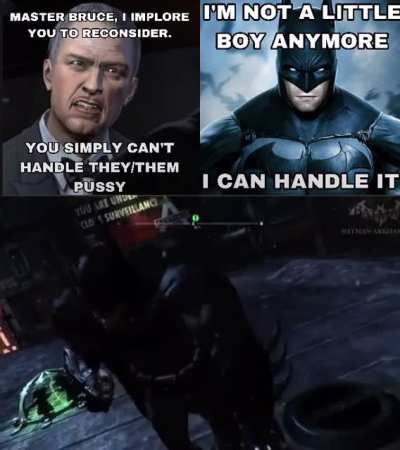 He could not handle it