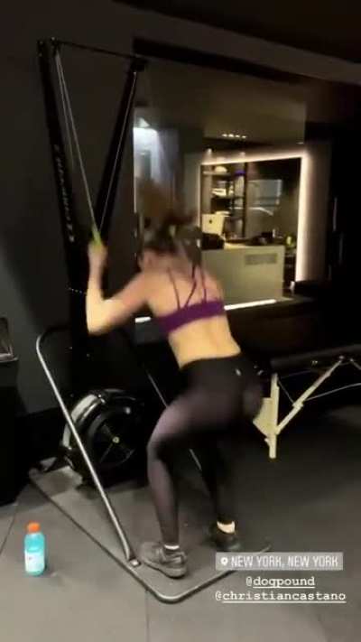 Working hard