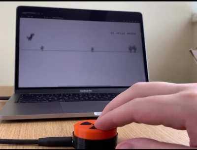 I&rsquo;ve designed a single-key USB keyboard called Big Orange Button a.k.a BOB for my MacBook Pro M1
