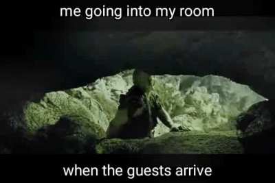 Nasty little guestses! Gollum, Gollum!