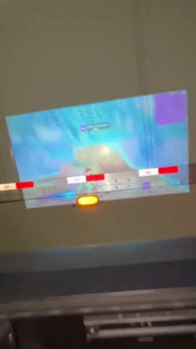 Playing fortnite on an eighteen wheeler