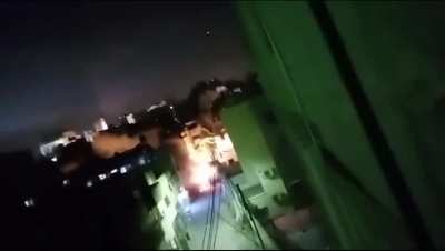 Fighting in Tulkarm Camp, West Bank between IDF and Palestinian militants