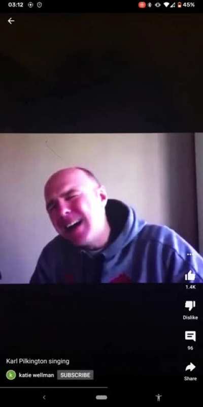 The K-Man Singing