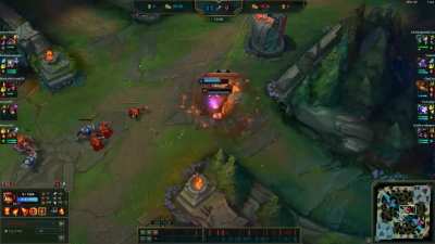 I was just trying to tp back :(