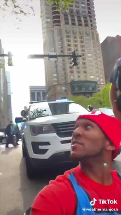 Chicago PD pulls over a Mario Karter