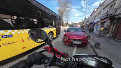 Cars feeling guilty - they know what they did