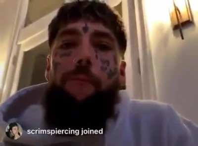 $crim accidentally joined someones live on insta &eth;&shy;