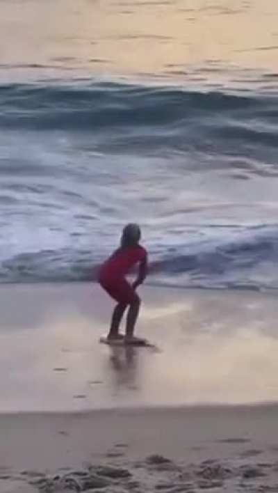 up she goes