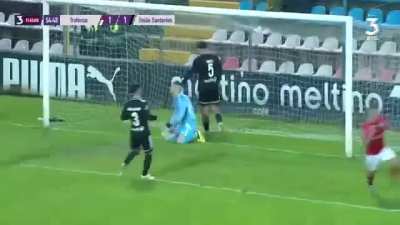 Liga 3 Placard | Resumo | CD Trofense 1 - 2 UD Santar&eacute;m | Jornada 2