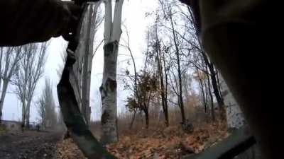 POV: A fragment of a street fight using a Polish RGP-40 grenade launcher