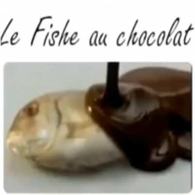 BEIJE O PEIXE, COM GOSTINHO DE CHOCOLATE