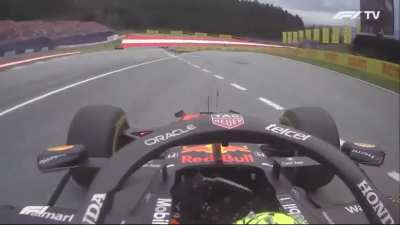 Max's race playlist always fits the occasion