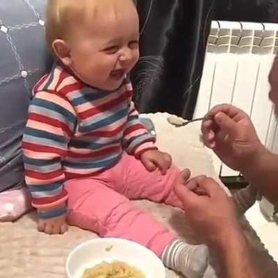 Father playing with son... Just priceless