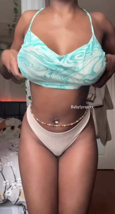 Can I interest you in natural bouncy tits?