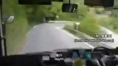 Drifting with a bus