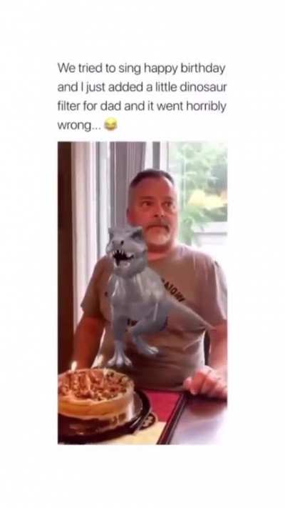 Dad, how does it taste? 