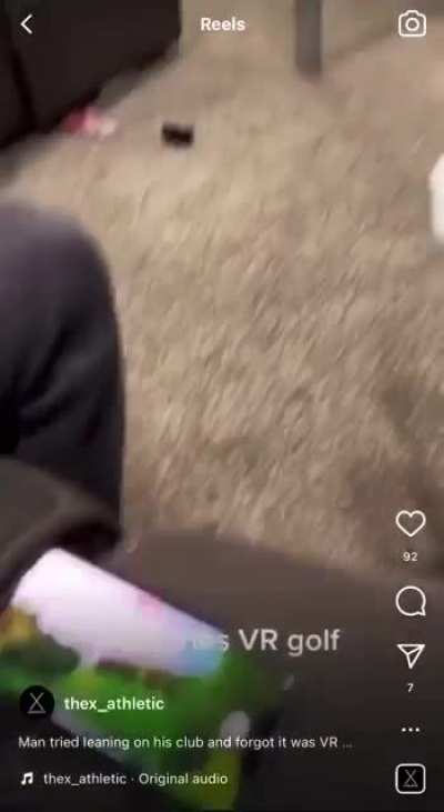 Perfect swing!