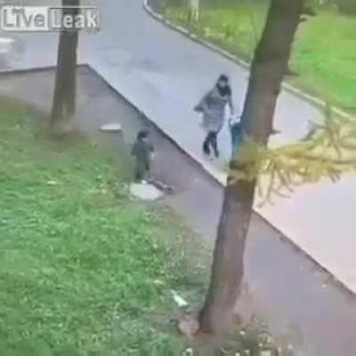 Aaaaaaand he's gone