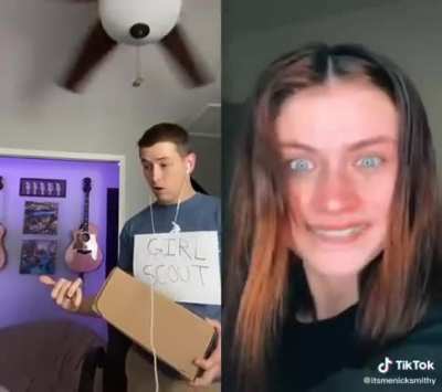 I known it's from tiktok but it made me quickly exhale air from my nose