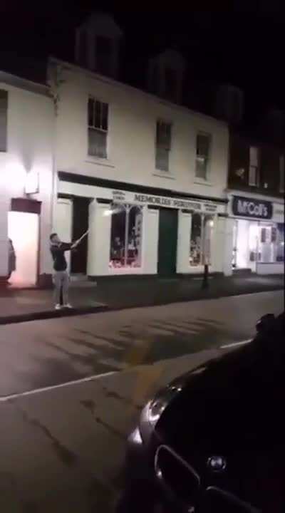WCGW if you light a rocket in hand