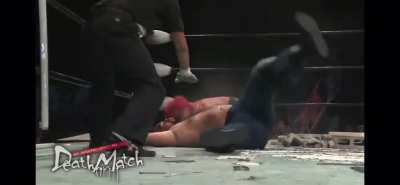 Japanese wrestling is on another leveling.
