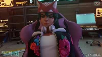 Jerking Kiriko (FutaVR / Futaholic) [Overwatch]