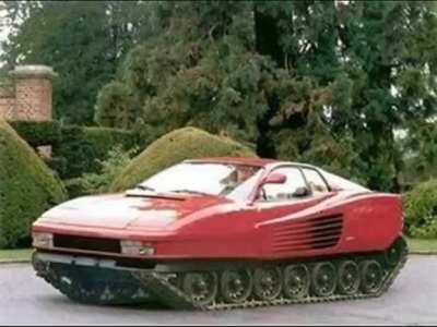 Tank treads look good on anything