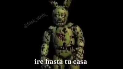 Springtrap tiene algo muy importante que decir