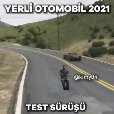 Yerli Otomobilimiz G&ouml;klerde.