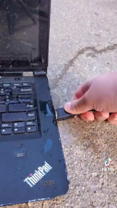 Check his hard drive