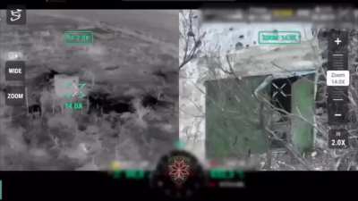 Close combat between Ukrainian and russian  in Avdiivka direction