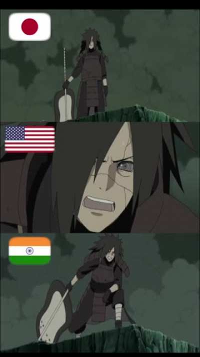 Madara meets Hashirama Indian Hindi dub 😭😭