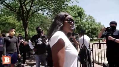 ‘Black Lives Matter Is a Joke’ — Black woman makes her case among protestors in D.C.