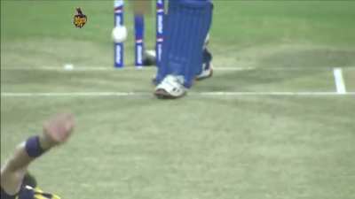 The delivery that finished Unmukt Chand's career