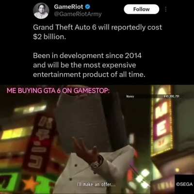 These modern games are getting expensive smh