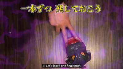 One final tooth...