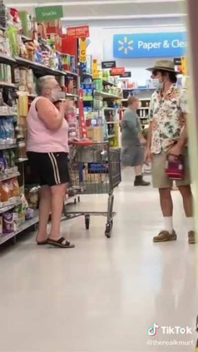 I guess she doesn't like the accordion