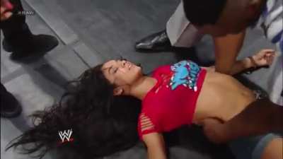 AJ carried away