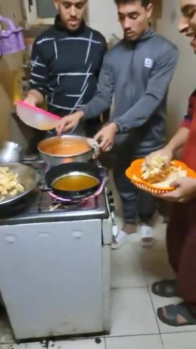 Fire is bigger than the pan