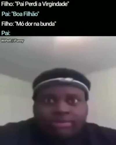 Nossa eu tava sentado na madeira